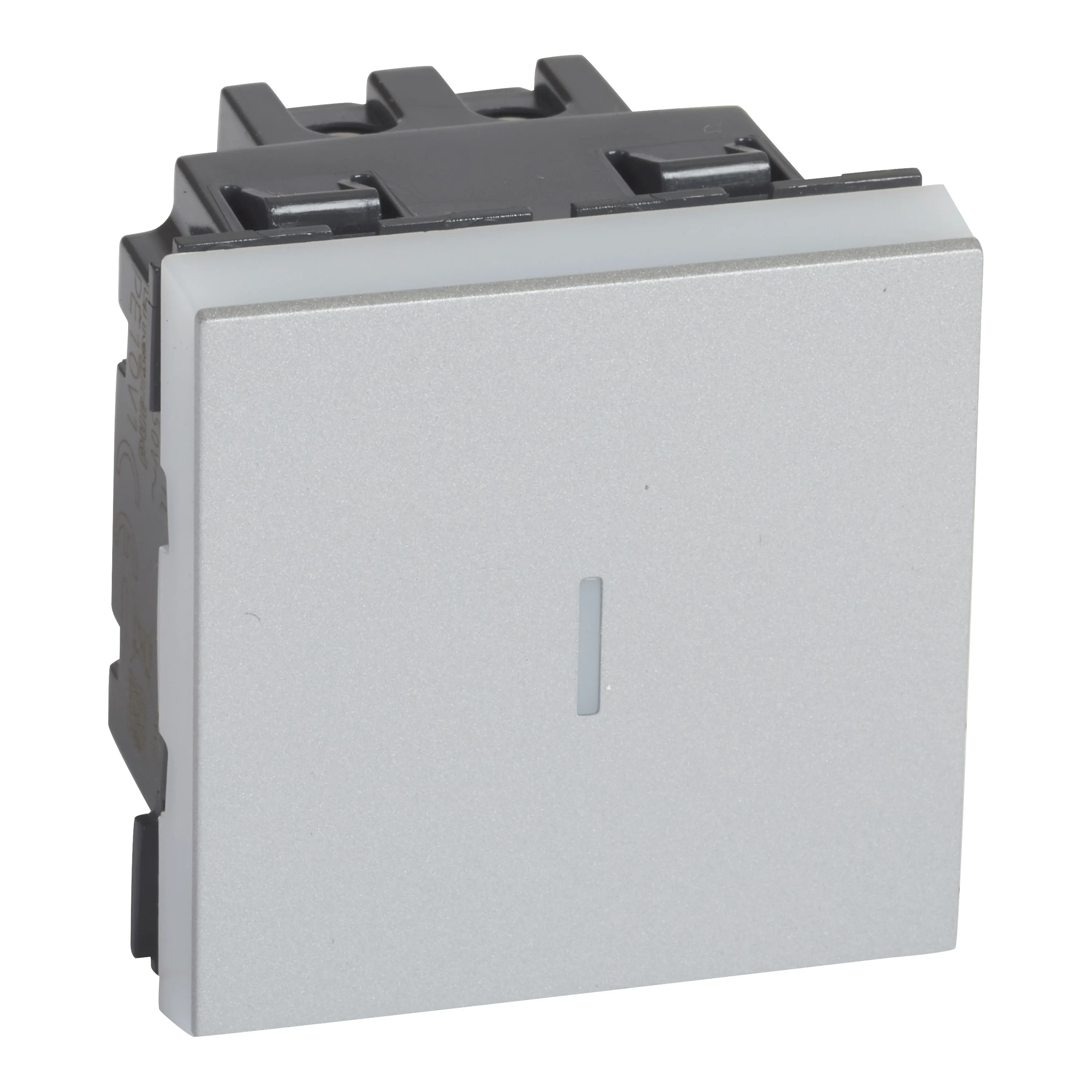 Legrand 079221L Permütatör, 10AX, 250V~, Işıklandır., Vidalı, 2M, Alü