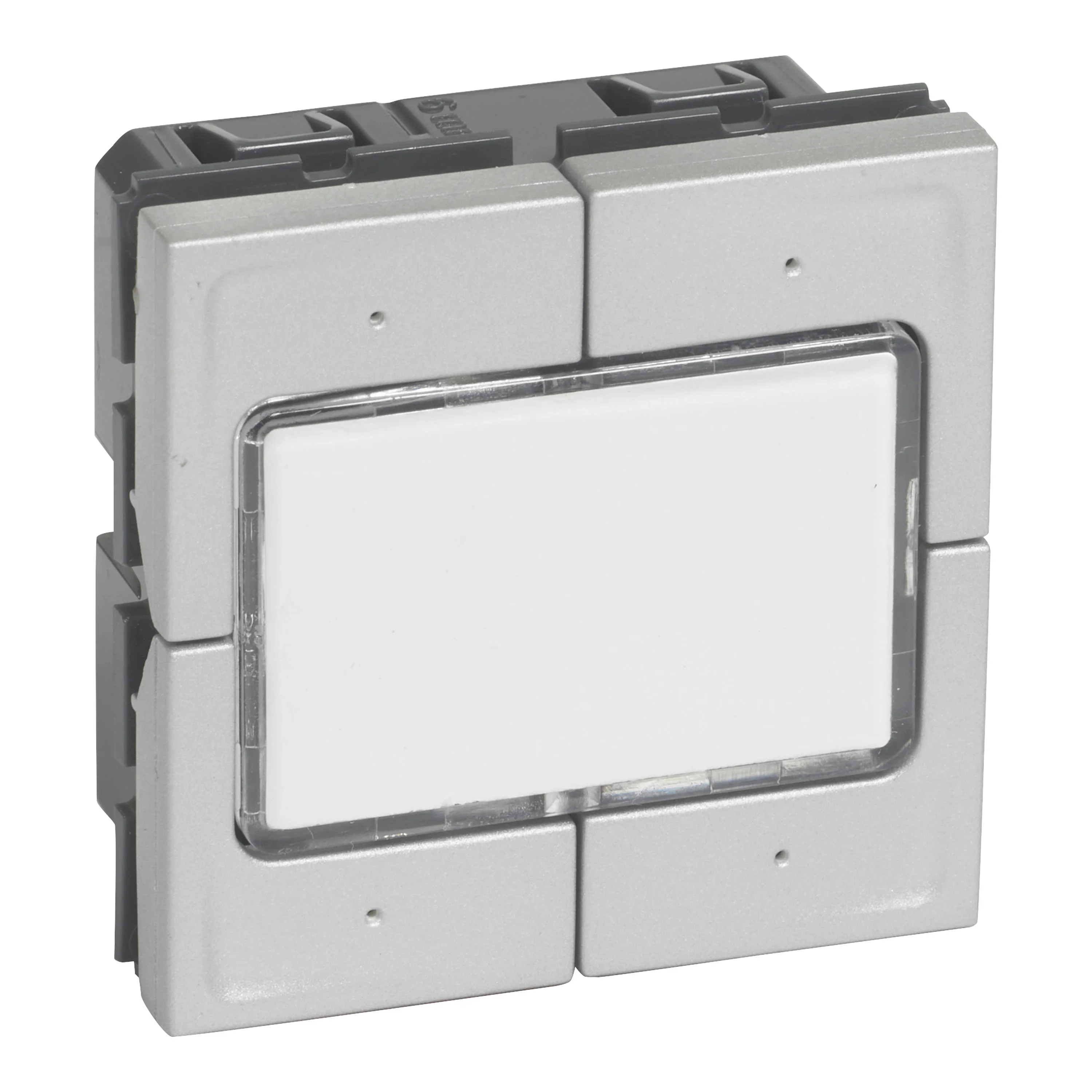 Legrand 079246L Liht, 4 butonlu, Işıklı, Otomatik, 2M, Alüminyum