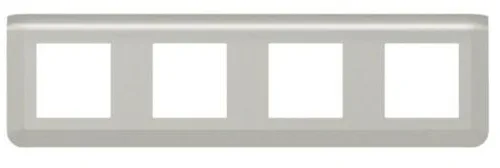 Legrand 079308L Çerçeve, 4X2M Yatay, Alüminyum