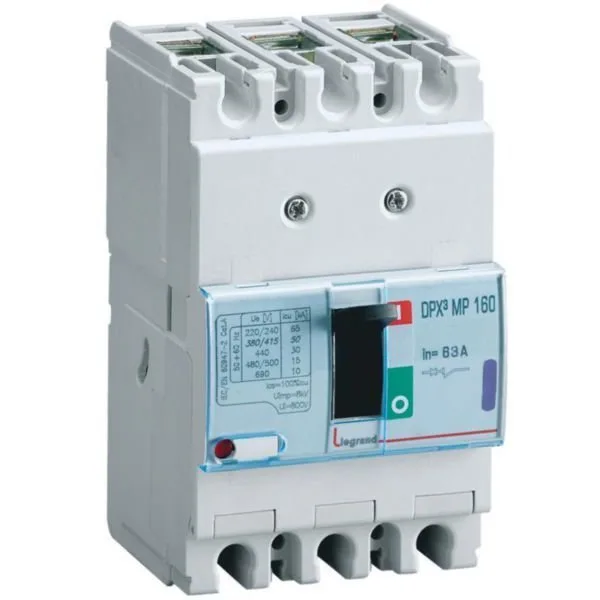 Legrand 420713 Dpx³160 Many. 3P 63A 16KA