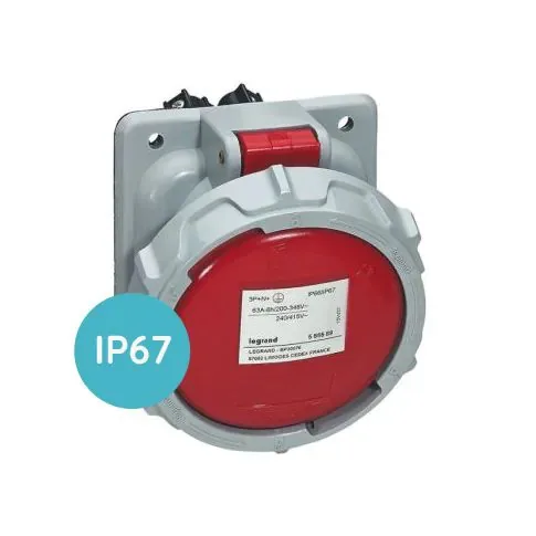 Legrand 555488 P17 Pano Tipi Priz 380/415V 32A 3P+T IP66/67