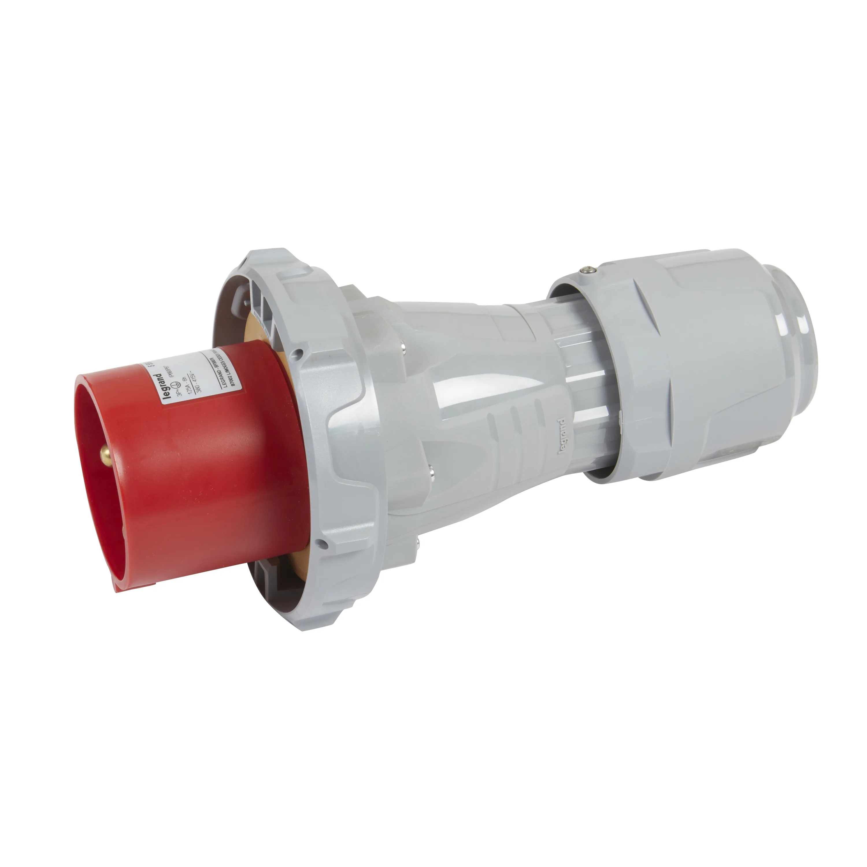 Legrand 555628 P17 Düz Fiş 125A 3P+T 415V IP67