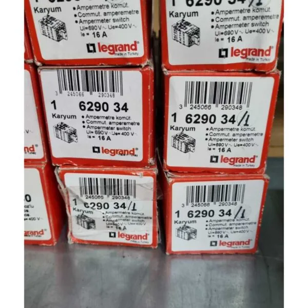 Legrand 629034 Karyum Ampermetre Komütatörü 16A