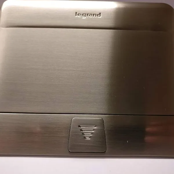 Legrand 636018 LINA25 pano içi kablo kanalı gri kanal 80x100mm