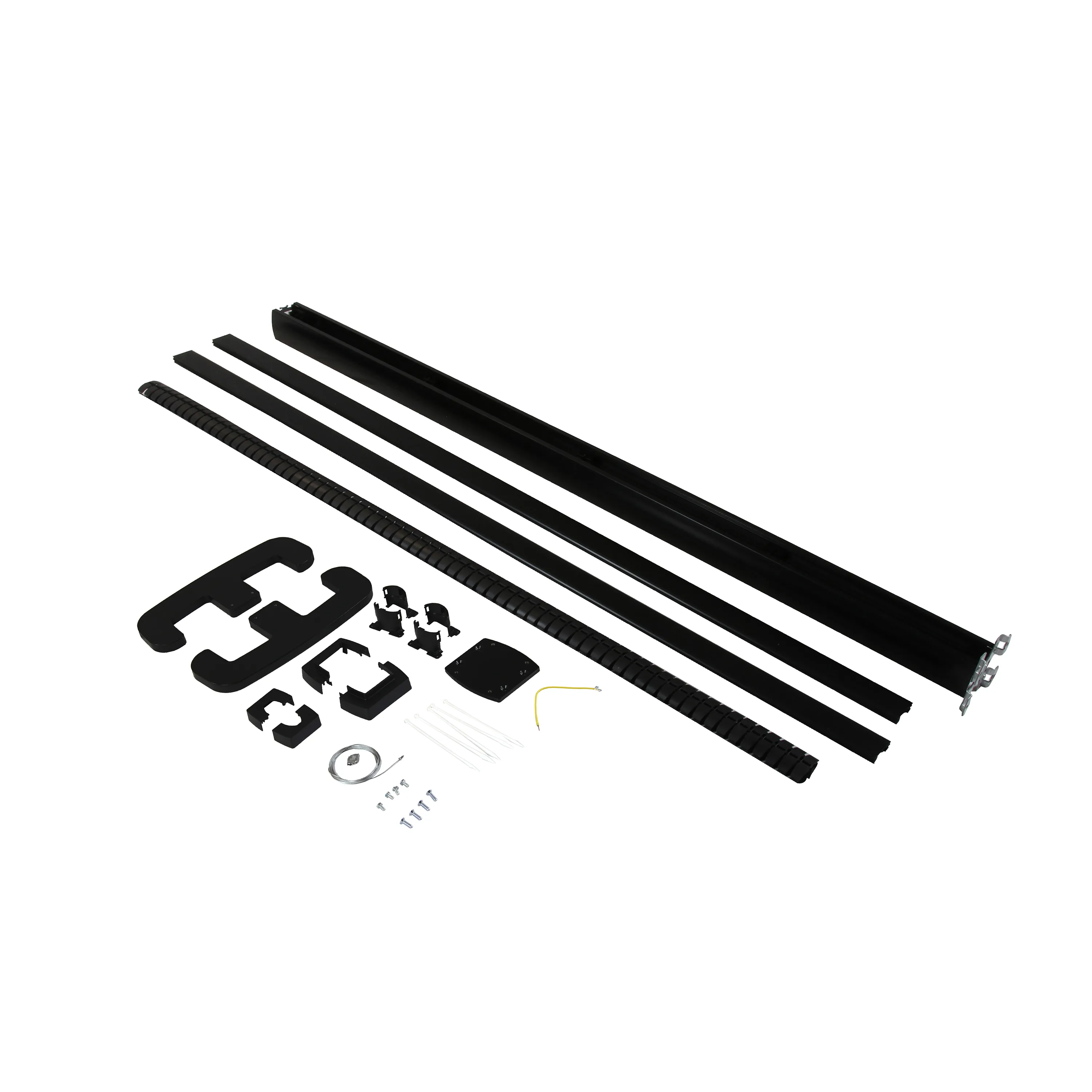 Legrand 653008 Legrand 653008 Kaidesiz Hareketli Sütunlar, Bir Bölmeli, İki Yönlü, 2 M, Siyah