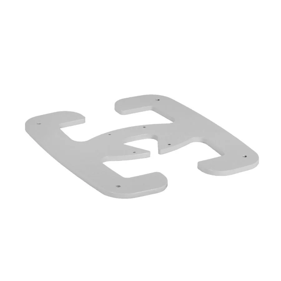 Legrand 653087 Bir Bölmeli, Kaideli Mini Sütunlar için Hareketli Ayak, Alüminyum