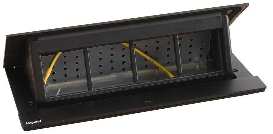 Legrand 654810 Incara Pop Up 8 Modül Donatılabilir Siyah