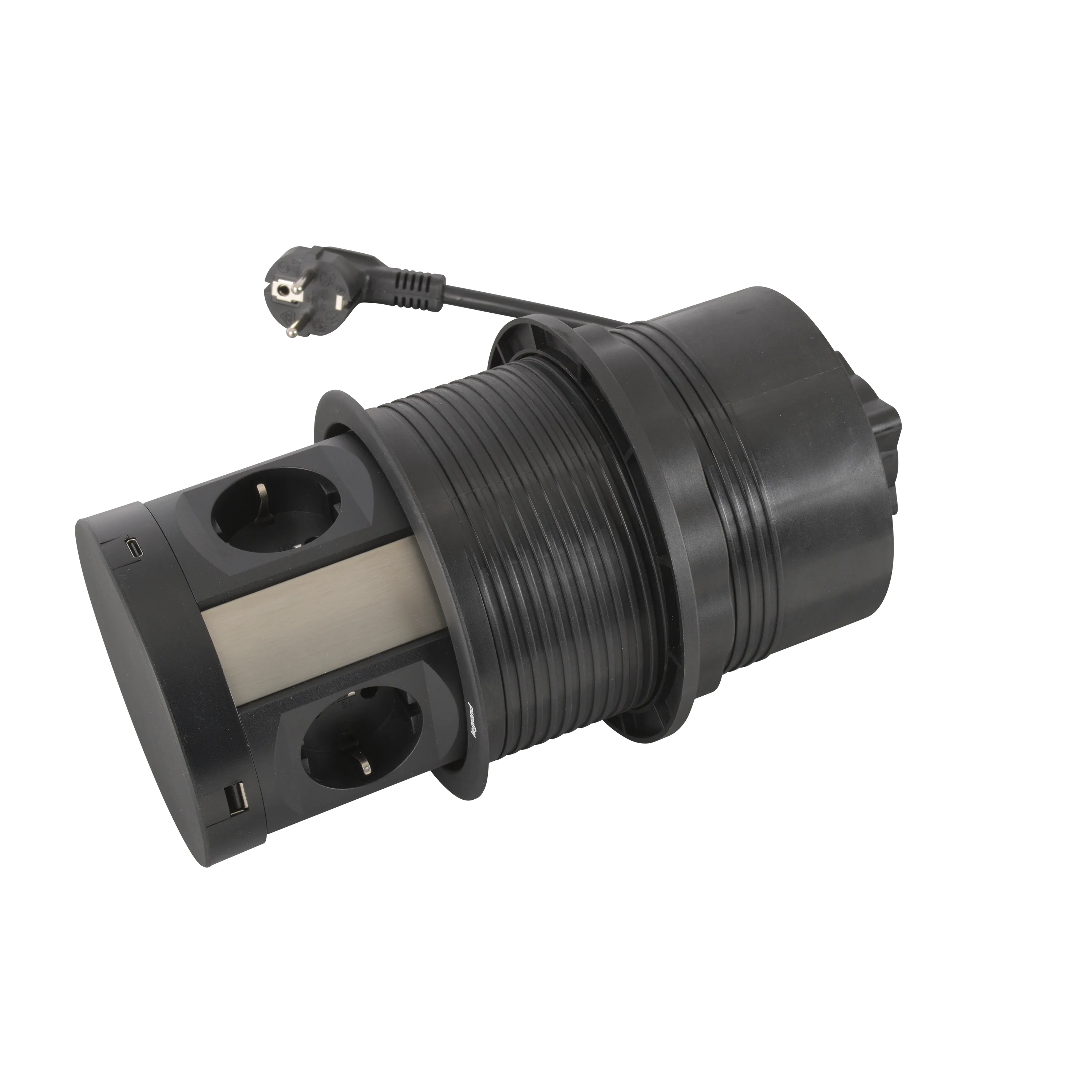 Legrand 654982 Incara Tower 120 4 Skt 2P+T + 2 USB A+c 2M Kabl