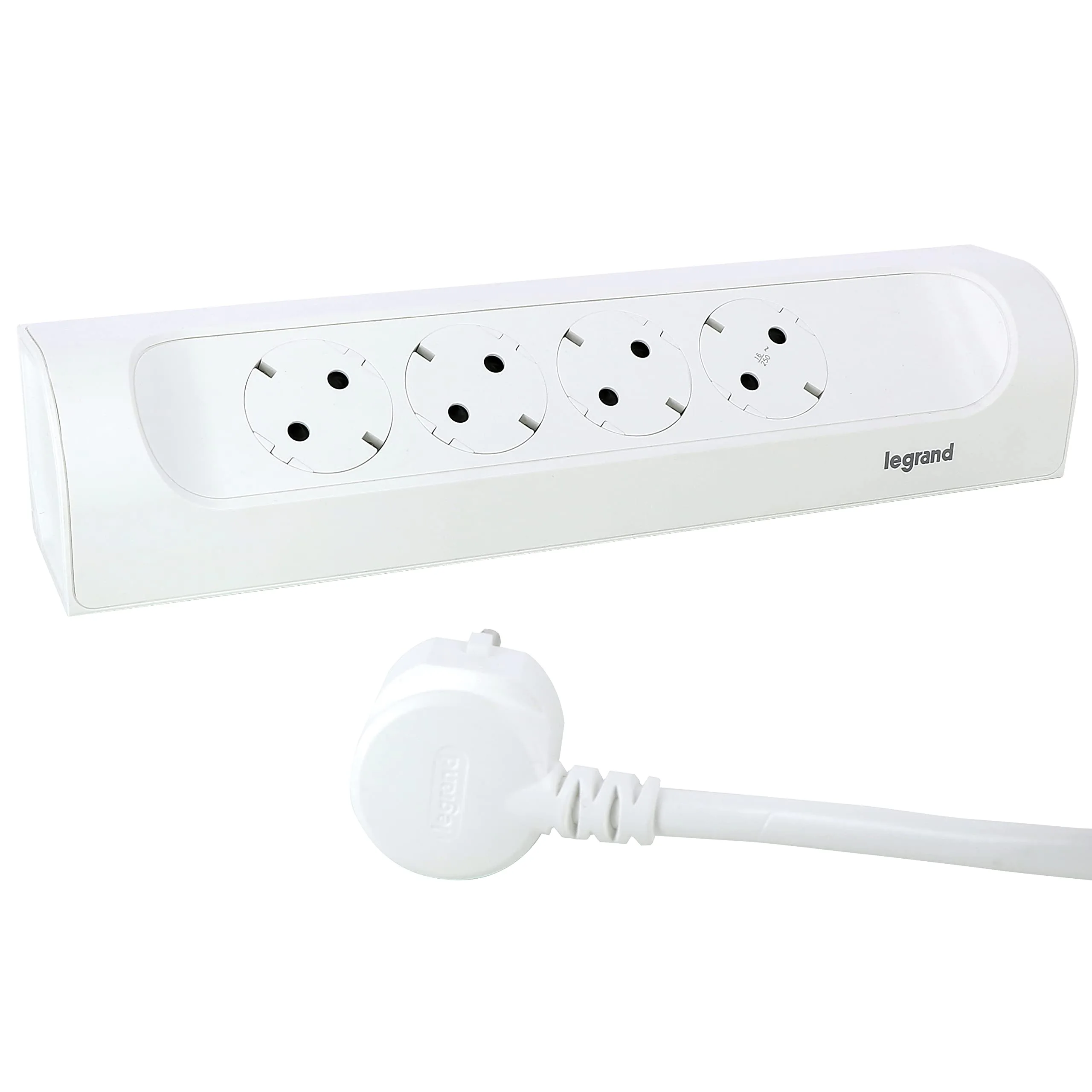 Legrand 694503 Grup Priz 4X2P+T Ang A Cbl Bl