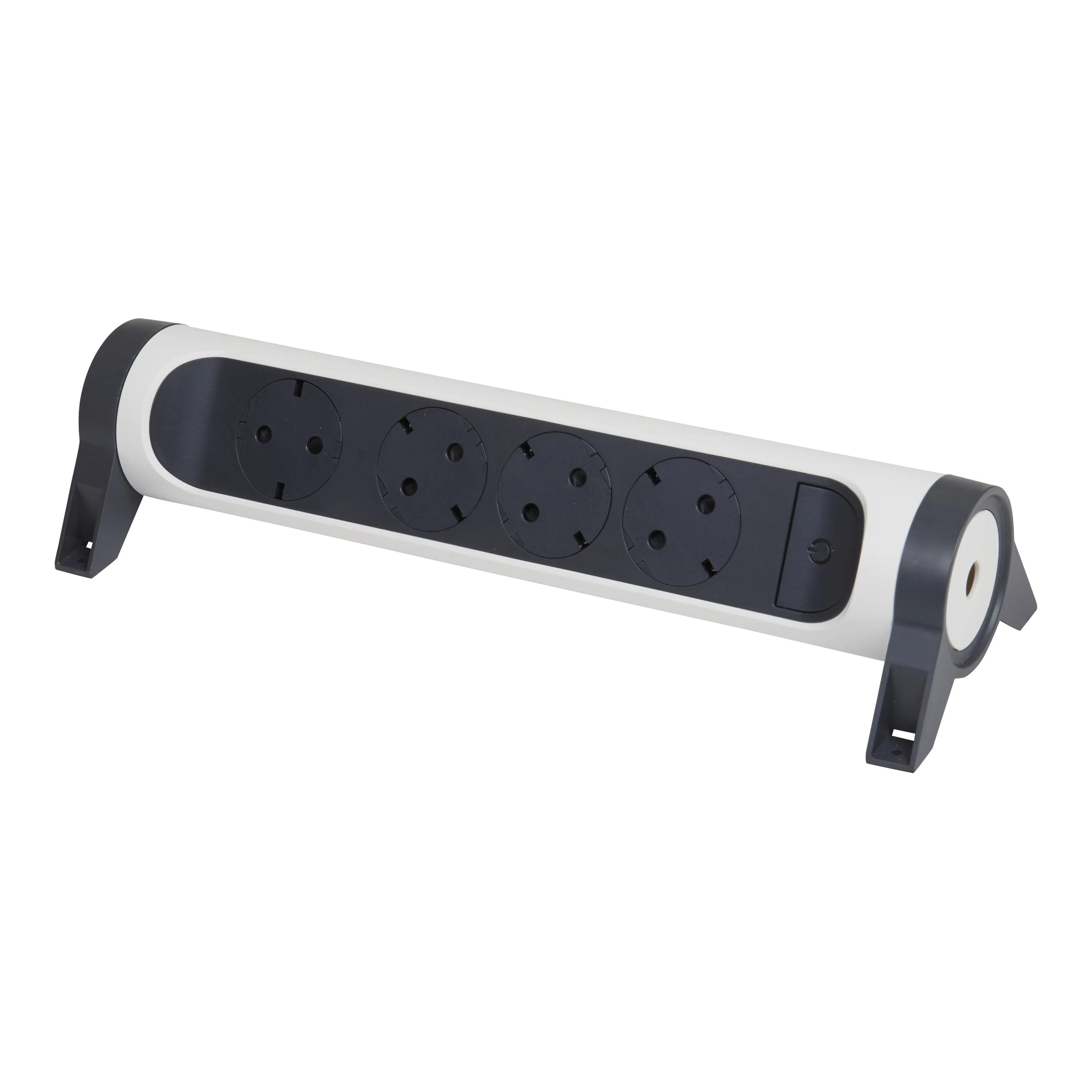 Legrand 694544 Grup Priz 4X2P+T Rotacbl 3M B/n