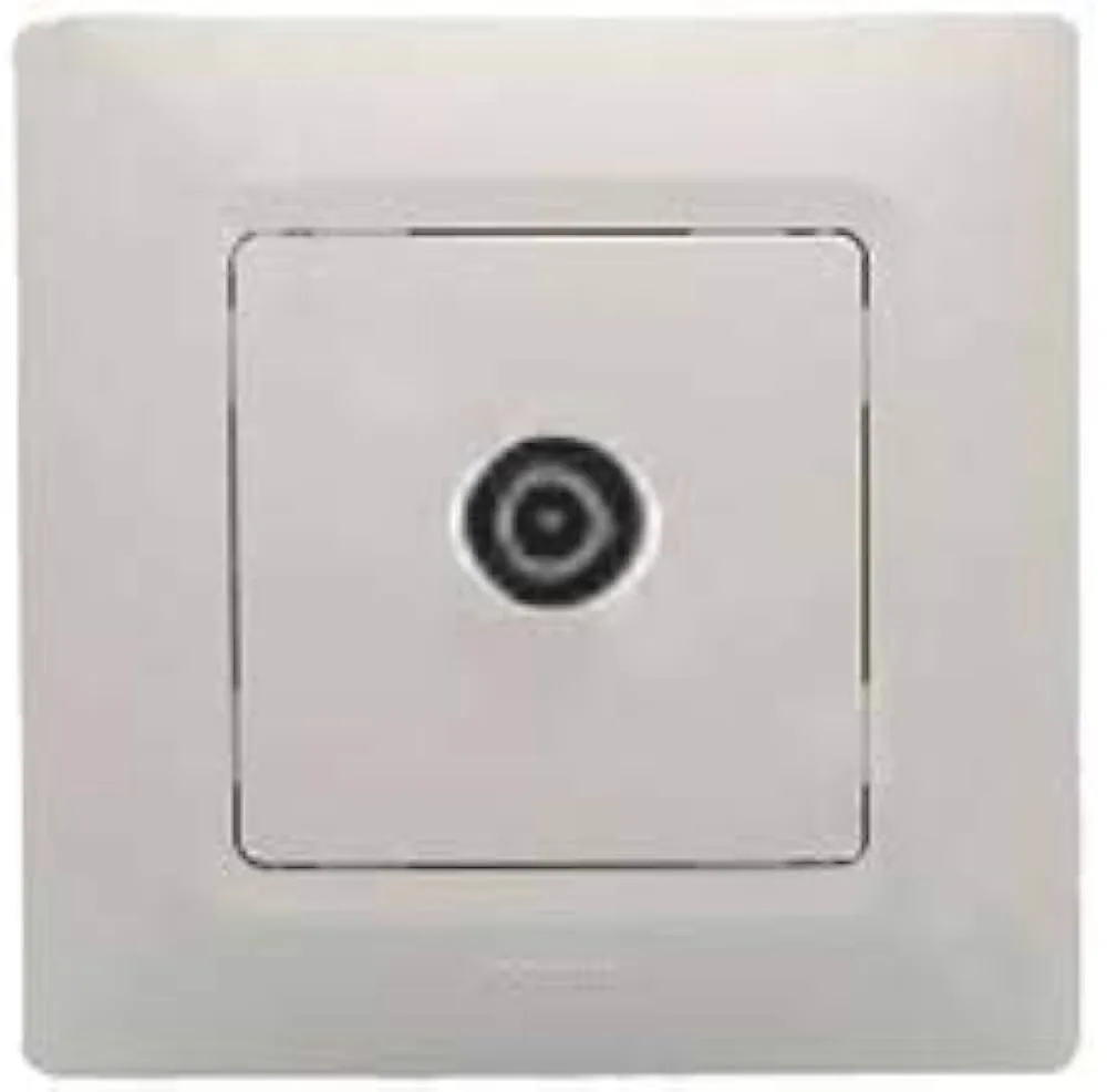 Legrand 767125 Salbei SERISI Beyaz TV Prizi F Tipi