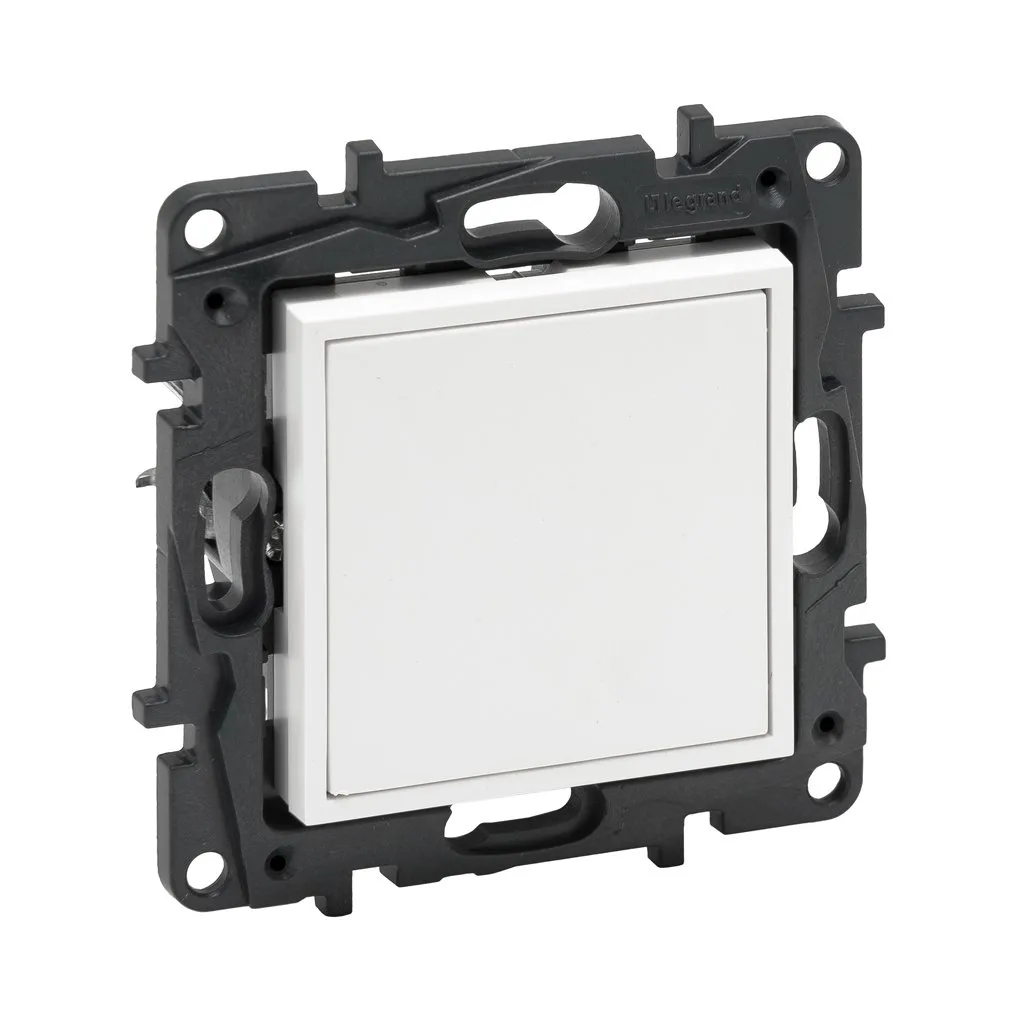 Legrand 768121 Raventi Beyaz Boşluk Kapağı + Mosaic Entegrasyon