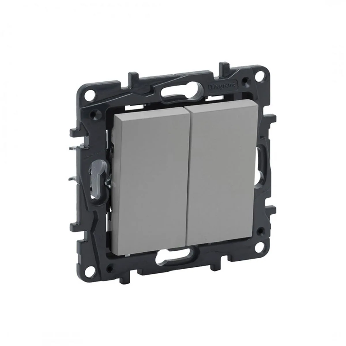 Legrand 768268 Raventi Ikılı Light Butonu Alüminyum