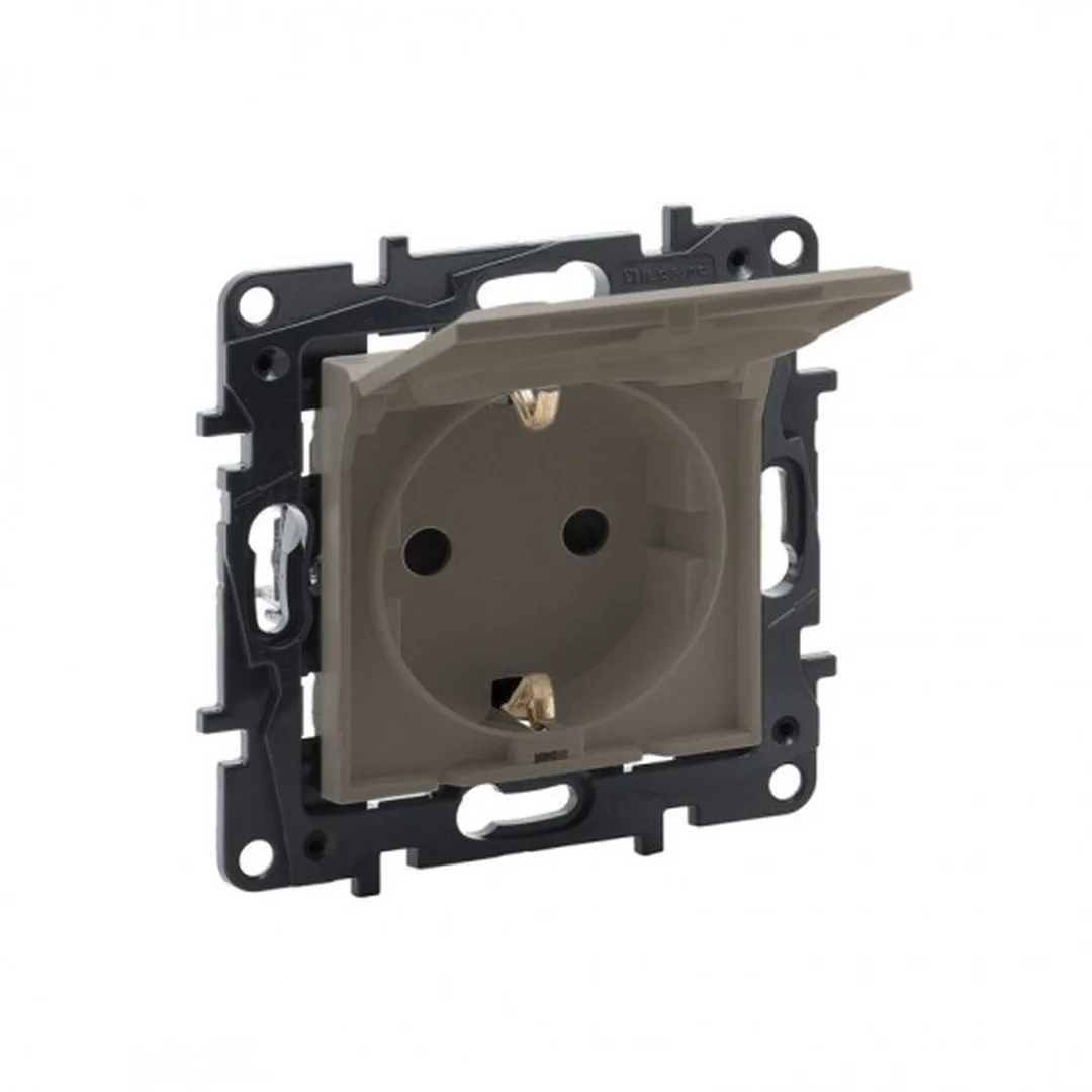 Legrand 768518 Raventi Kapaklı Topr Pr,bronz