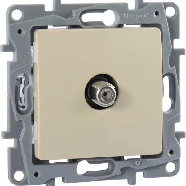 Legrand 768526 Raventi TV Priz,sonlu,10db Bronz