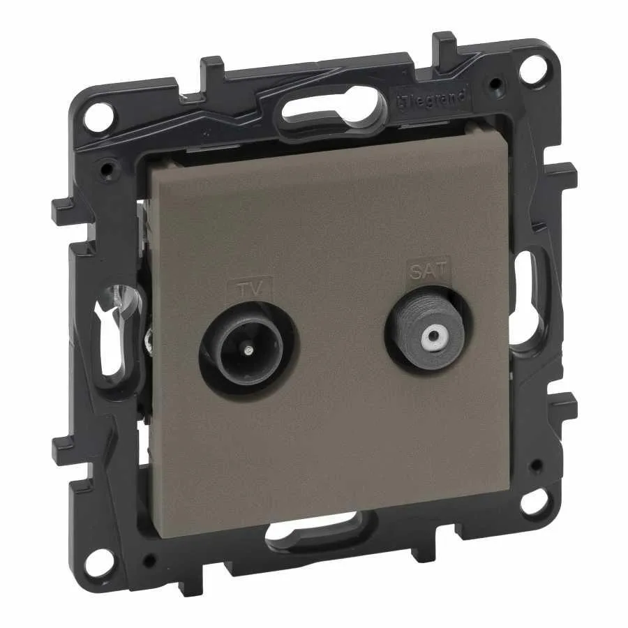 Legrand 768527 Raventi TV/sat Geçişli 14DB Bronz