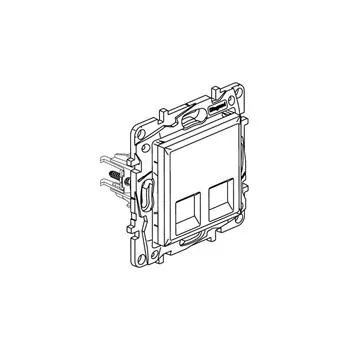 Legrand 768540 Raventi 2XRJ45 CAT6 Utp Bronz