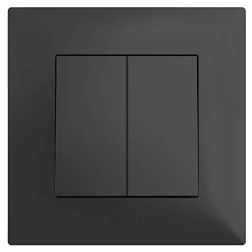 Legrand 768602 Raventi Ikılı Vavıen Siyah