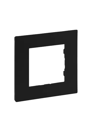 Legrand 768671 Raventi 1LI Çerçeve Siyah