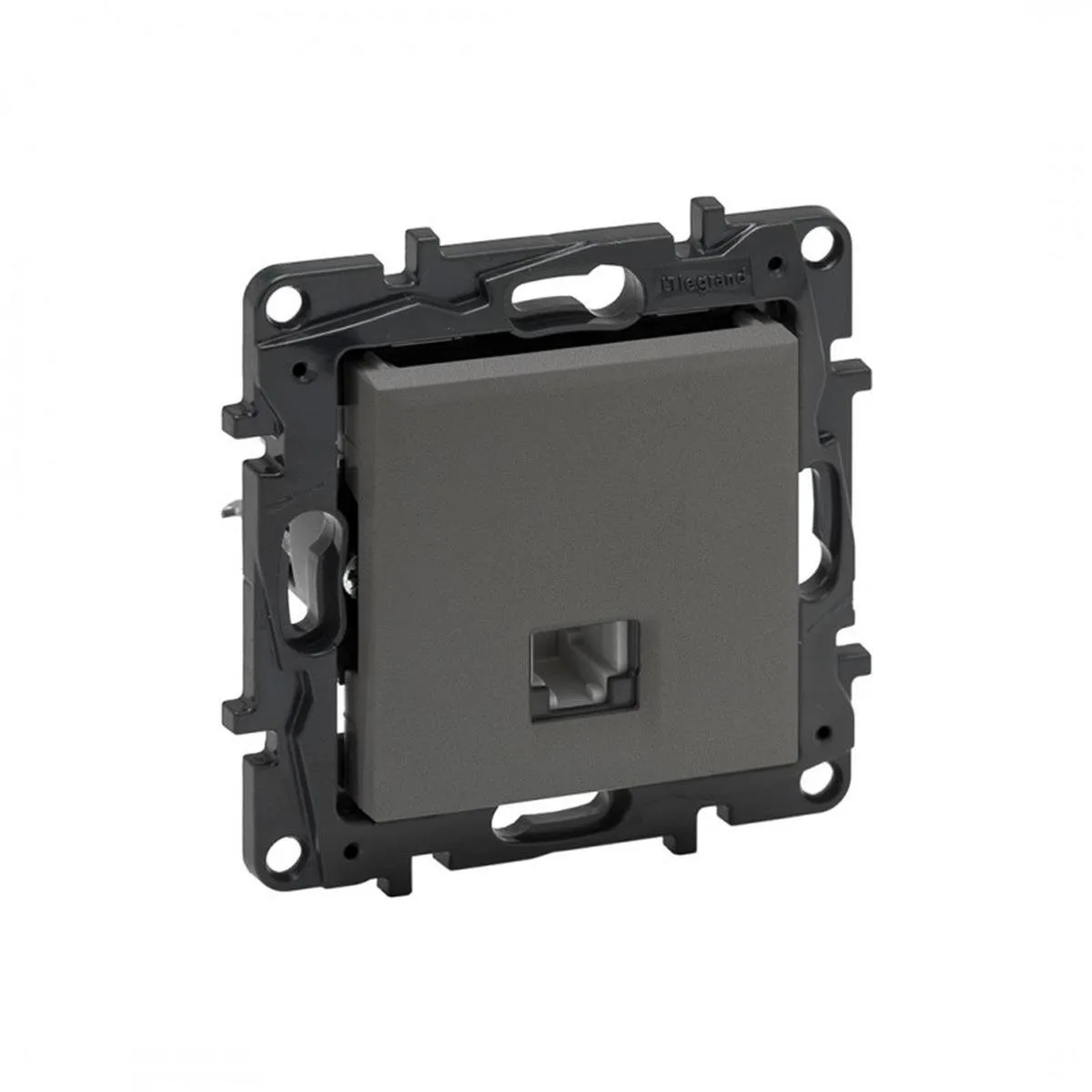 Legrand 768829 Raventi Rj11, 1 Çıkış Tıtanyum