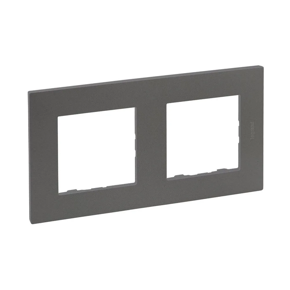 Legrand 768872 Raventi 2LI Tıtanyum CERCEVE-X