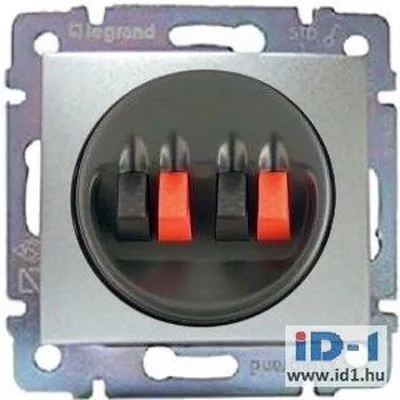 Legrand 770124 Valena 2’LI Hoparlör Prizi Alüminyum