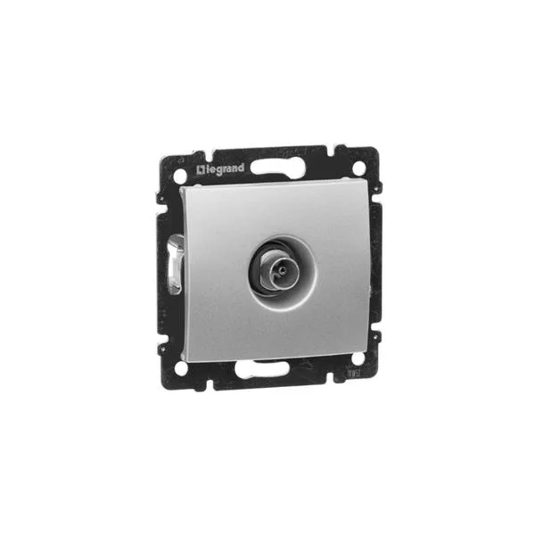 Legrand 770131 Valena -TV prizi Geçişli dağıtım için geçişli Alümiyum