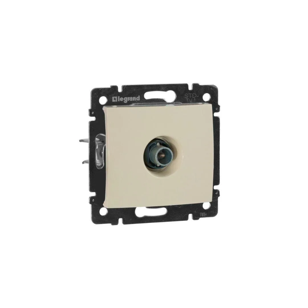 Legrand 774329 Valena -TV prizi Yıldız dağıtım için sonlu Bej