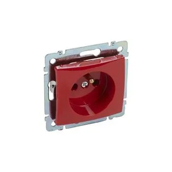 Legrand 774369 Valena Fransız standardı UPS priz Kırmızı -10/16 A