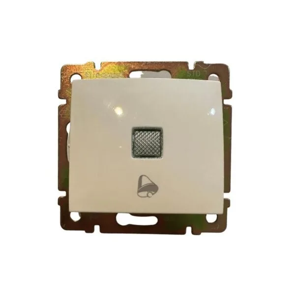 Legrand 774415 Valena Işıklı zil butonu (çan sembollü) Beyaz