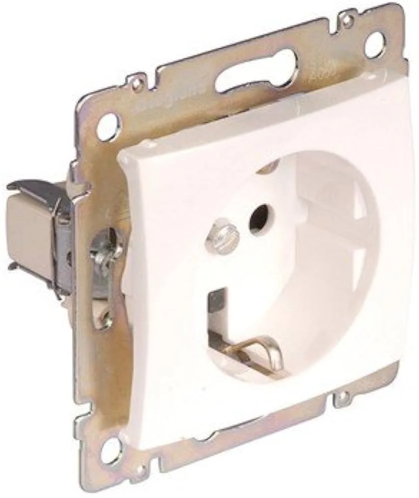Legrand 774421 Valena Çocuk korumalı topraklı priz 10/16 A - 250V AC Beyaz