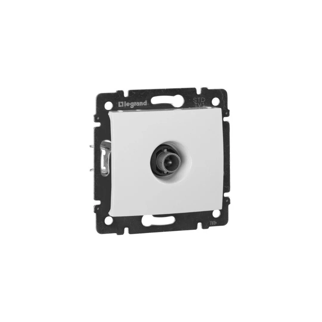 Legrand 774430 Valena -TV prizi Geçişli dağıtım için sonlu Beyaz