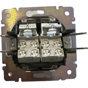 Legrand 774439 Valena telefon prizi RJ11 4 kontak -2çıkış beyaz