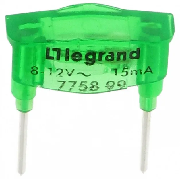 Legrand 775899 Valena Yedek Yeşil Ampül 15 MA 12 V