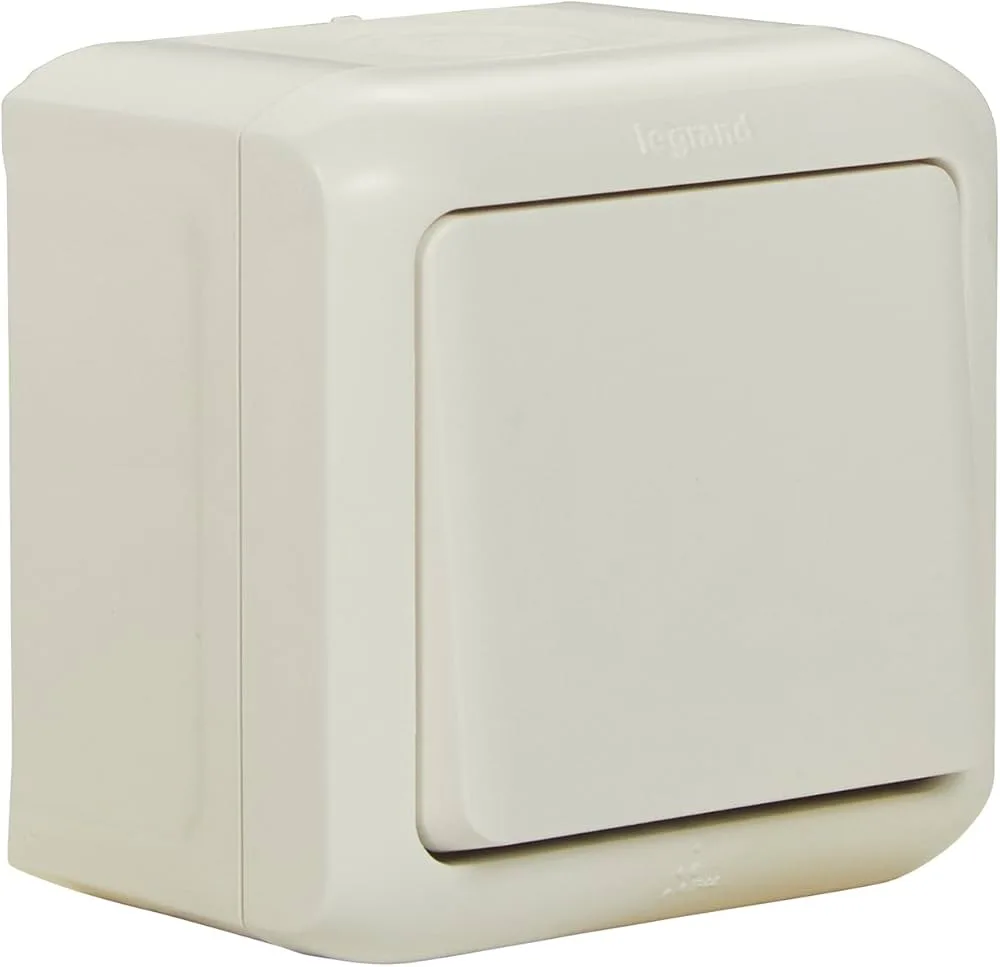 Legrand 782364 Legrand 782364 Forix IP44 serisi sıva üstü beyaz liht butonu 6A - Görsel 1