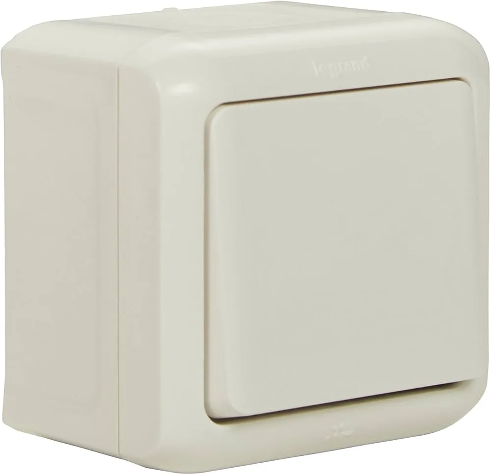 Legrand 782365 Forix IP44 serisi sıva üstü beyaz permütatör 10A