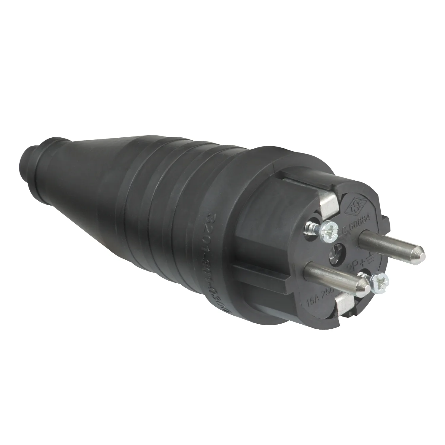 3201-301-0300 - Main Schneider 3201-301-0300 1X16A Yeni Kauçuk Düz Fiş