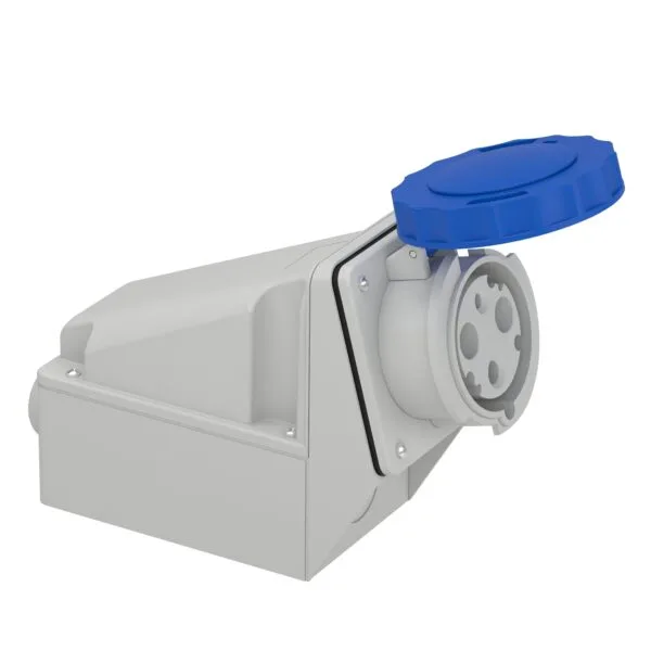 Schneider 81178 Pratika 3X63A 2P+E 200-250VAC IP67 Eğik Duvar Prizi