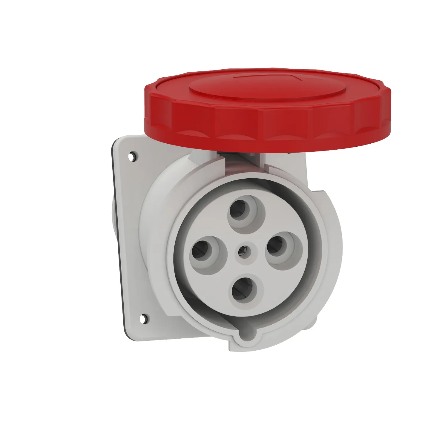 81294 - Main Schneider 81294 4X125A 3P+E 380-415VAC IP67 Pratika Eğik Makine Prizi