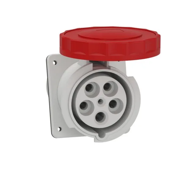 Schneider 81295 5X125A 3P+N+E 380-415VAC IP67 Pratika Eğik Makine Prizi