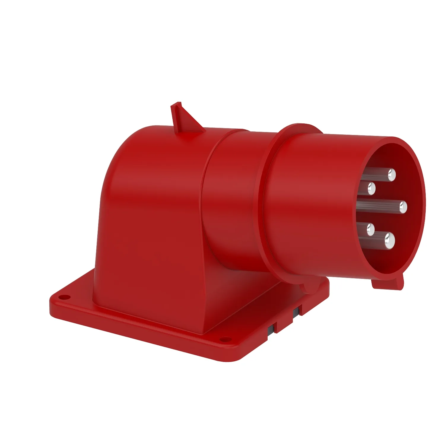 81821 - Main Schneider 81821 5X32A 3P+N+E 380-415VAC IP44 Pratika Eğik Makine Fiş