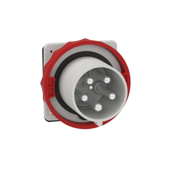 Schneider 81895 Pratika 5X125A 3P+N+E 380-415VAC IP67 Düz Makine Fişi