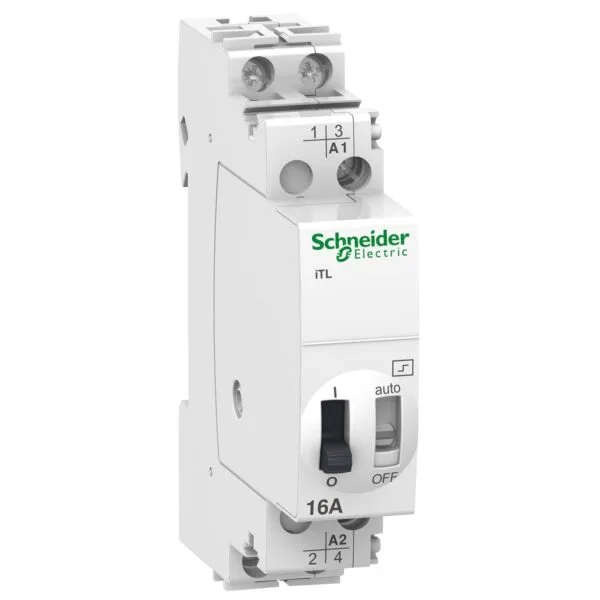 Schneider A9C30212 İTL 48V AC 24V DC 2P 16A Darbe Akım Rölesi