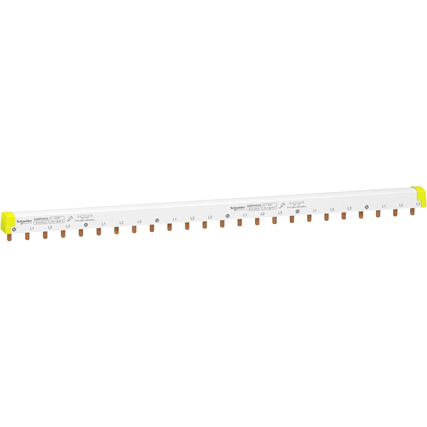 A9XPH424 - Main Schneider A9XPH424 Acti9 Comb 4P 24 Modüllü Busbar