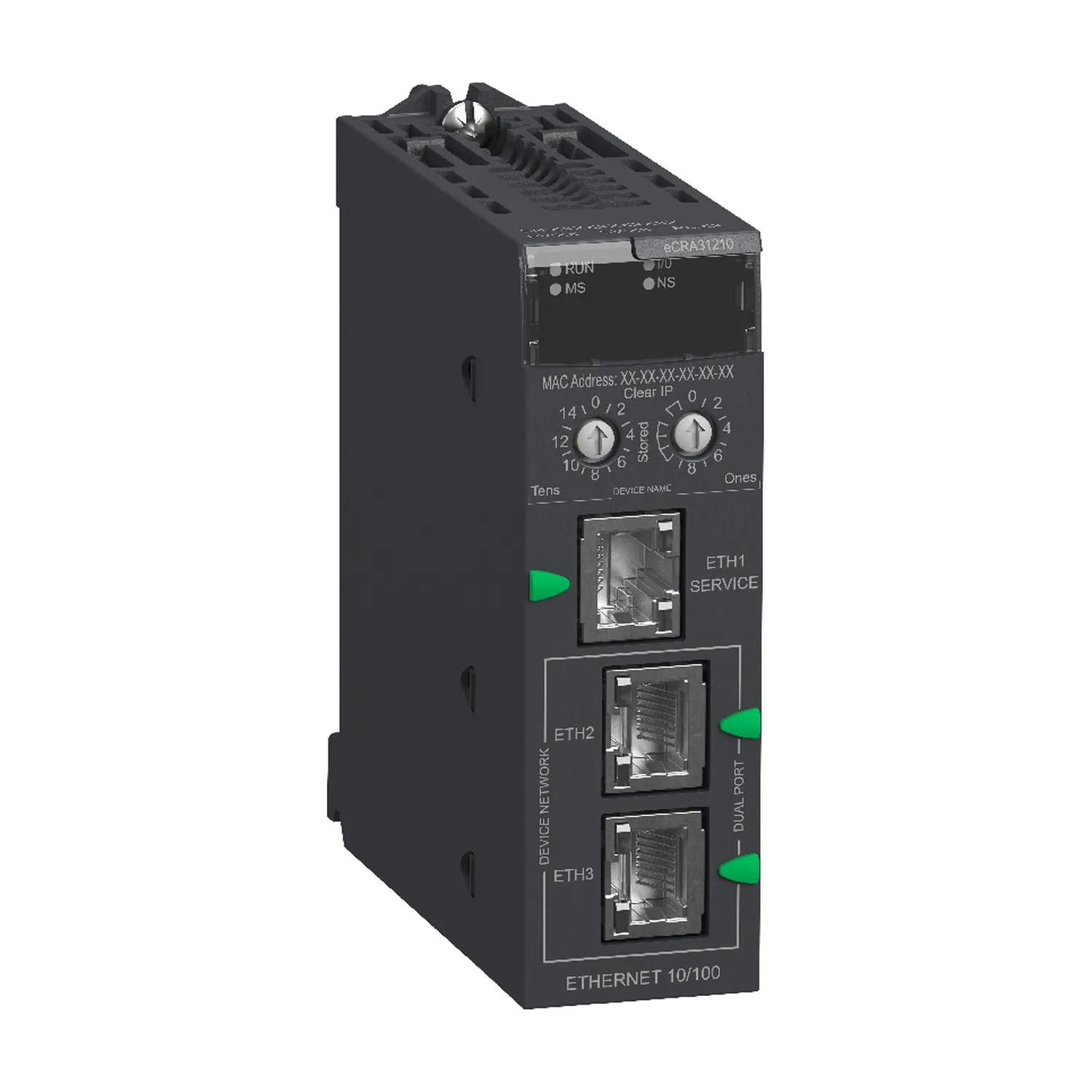 BMECRA31210 - Main Schneider BMECRA31210 Modicon X80 Ethernet Giriş/Çıkış Adaptörü