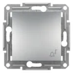 Schneider EPH0800161 Asfora Plus Alüminyum Çerçevesiz Vidasız Zil İşaretli Liht Buton