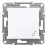 Schneider EPH0870121 Asfora Beyaz Zil İşaretli Çerçevesiz Liht Anahtar