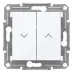 Schneider EPH1370521 Asfora Beyaz Çerçevesiz Jaluzi Anahtarı