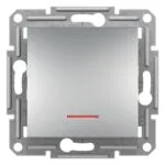 Schneider EPH1600161 Asfora Plus Alüminyum Çerçevesiz Vidasız Işıklı Liht Buton