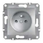 Schneider EPH2800261 Asfora Alümnyum Çocuk Korumalı UPS Priz